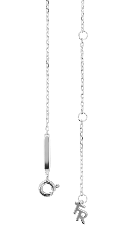 Ballerina pink diamond necklace