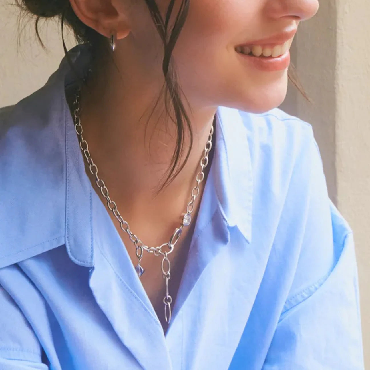 Hera lariat necklace