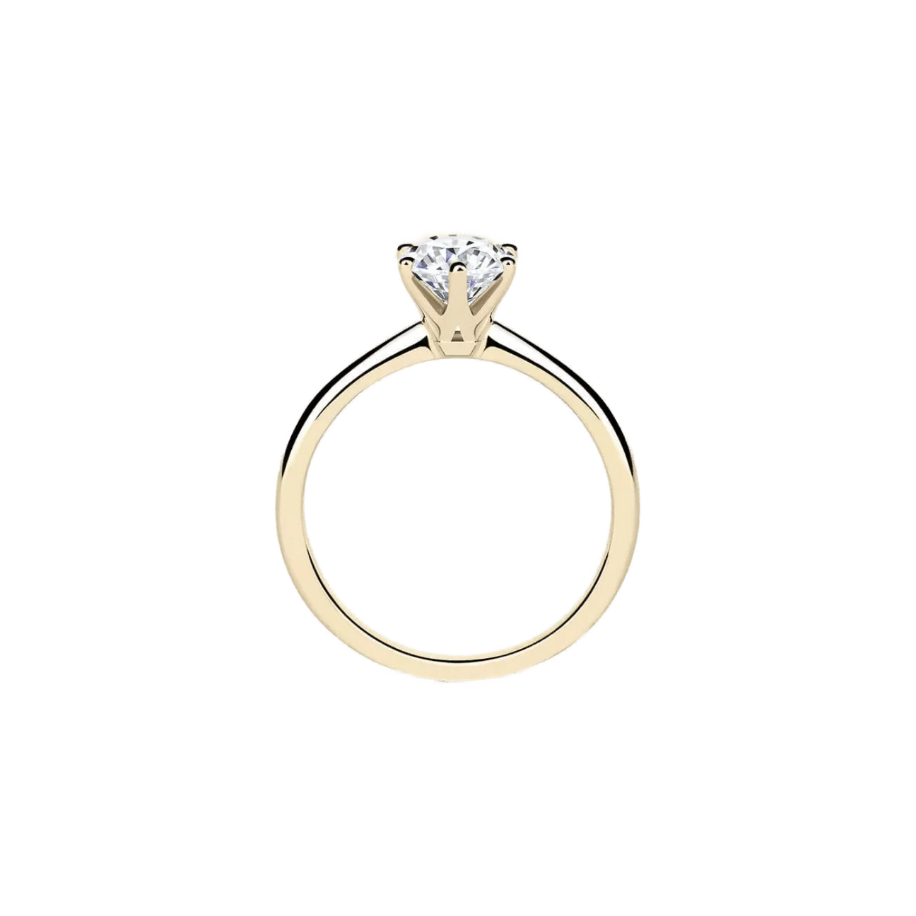 Lura solitaire diamond ring