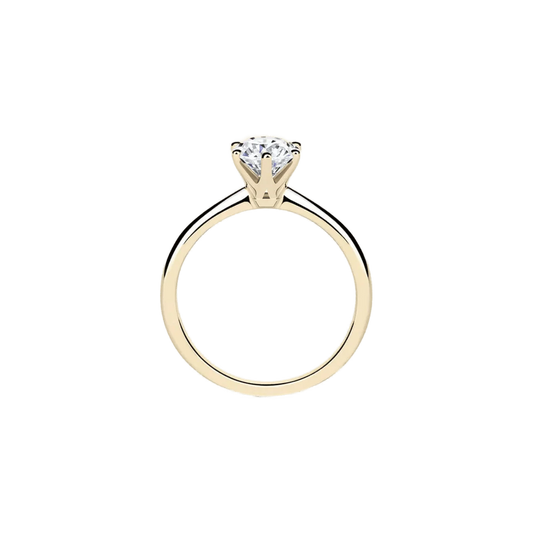 Lura solitaire diamond ring