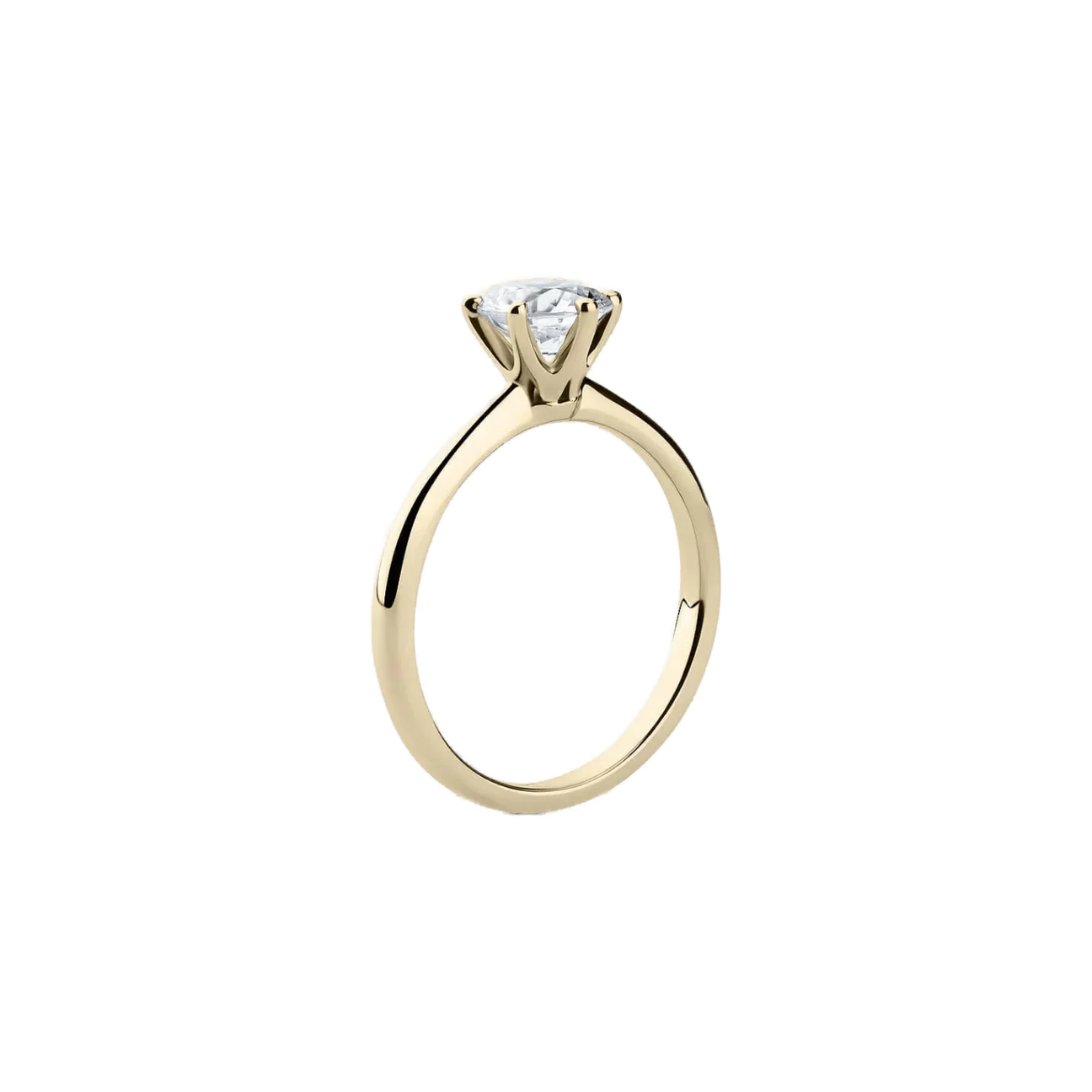 Lura solitaire diamond ring